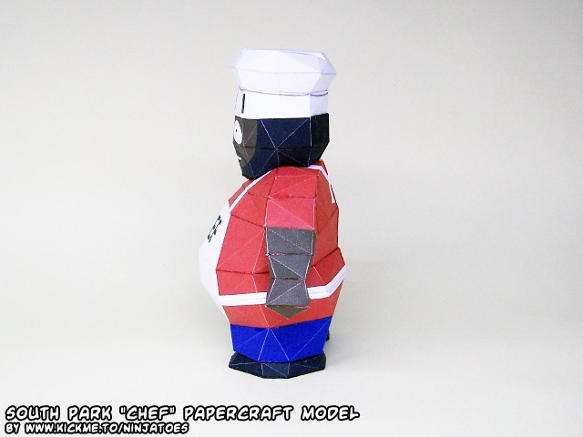 Шеф (Южный парк) paper model