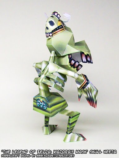 Босс Captain Keeta (The Legend of Zelda) paper model
