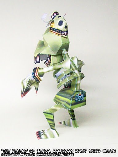 Босс Captain Keeta (The Legend of Zelda) paper model