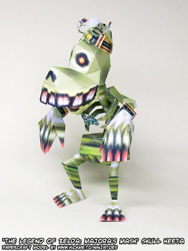 Босс Captain Keeta (The Legend of Zelda) paper model