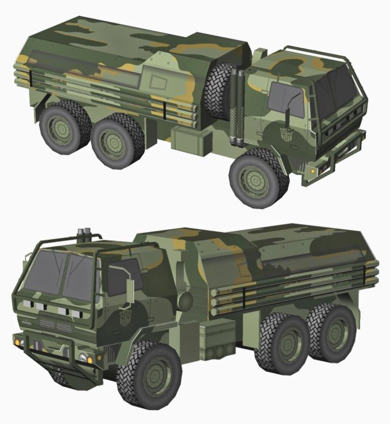 Тактический грузовик Oshkosh FMTV 6x6 (Трансформеры)