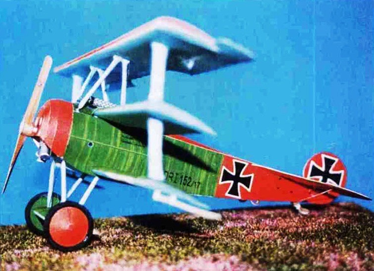 Maly Modelarz - 4-5/2001 - Истребитель Fokker Dr.I magazine