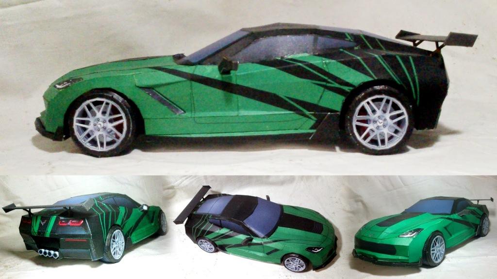 Автомобиль Chevrolet Corvette C7 Stingray (Трансформеры)