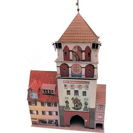 Ворота Lindauer Tor (Ванген-им-Алльгой, Германия), масштаб 1:87