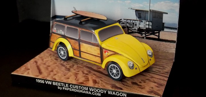 Автомобиль Volkswagen Beetle Custom Woody Wagon