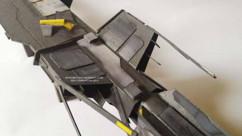 Космический корабль ISC Bedhoel paper model