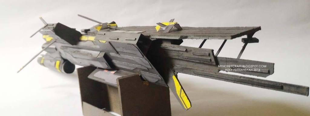 Космический корабль ISC Bedhoel paper model