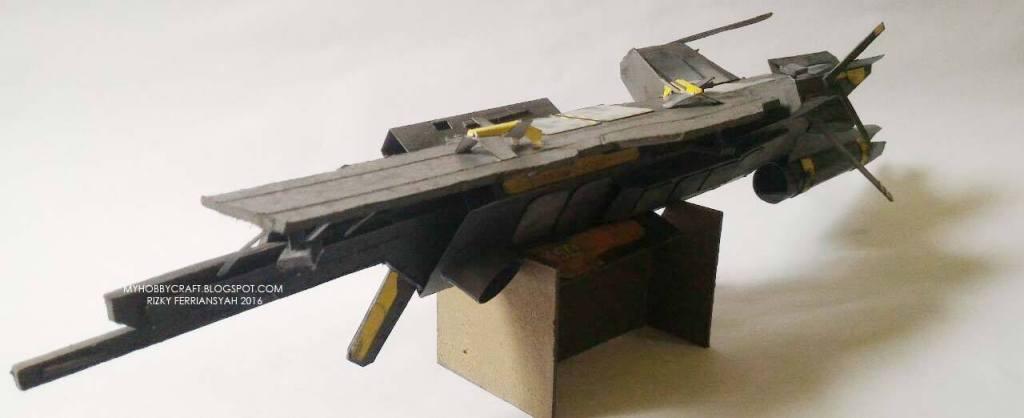Космический корабль ISC Bedhoel paper model