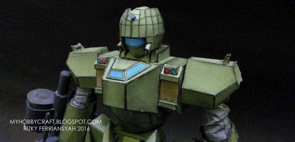Робот ARL-99 Helldiver (Полиция будущего) paper model
