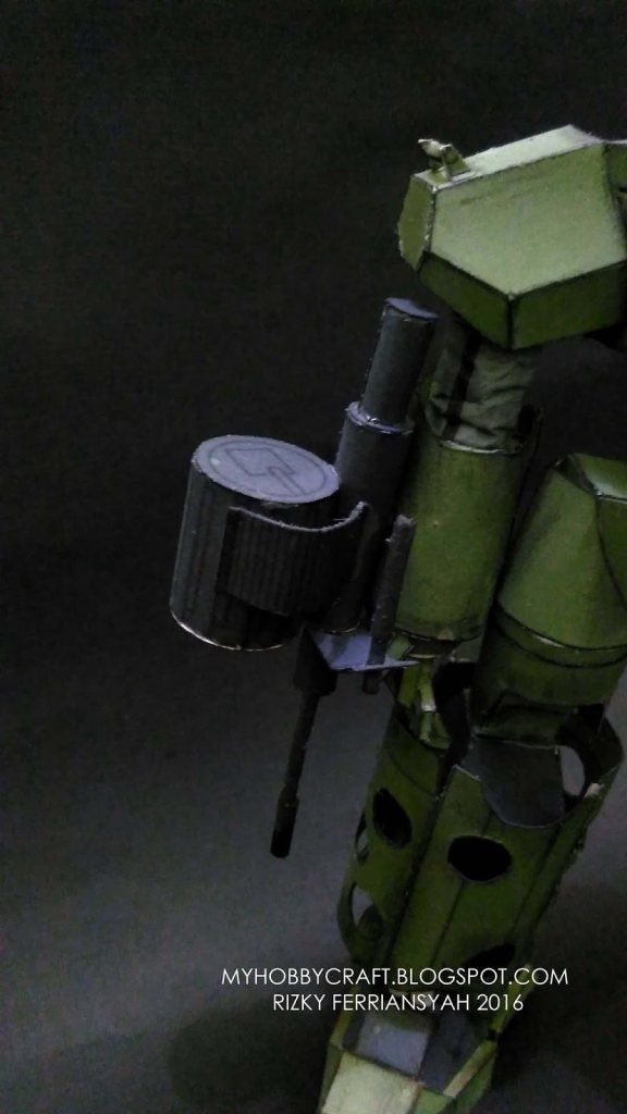 Робот ARL-99 Helldiver (Полиция будущего) paper model