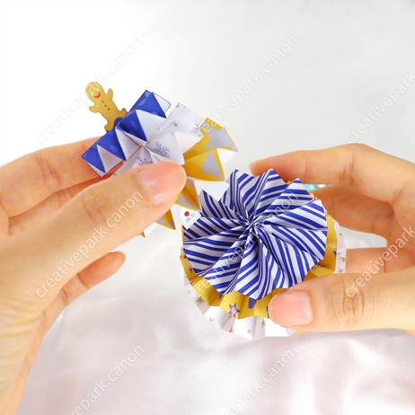 Рождественская ель paper model