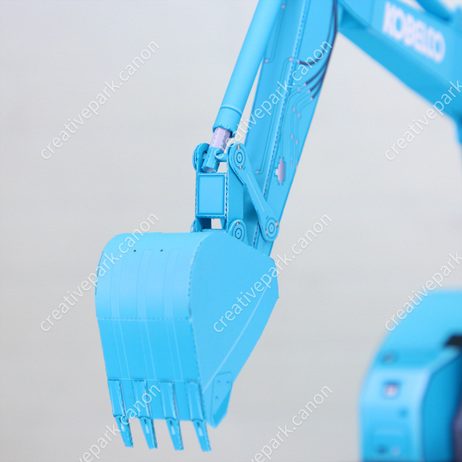 Экскаватор Kobelco SK75SR-7 paper model