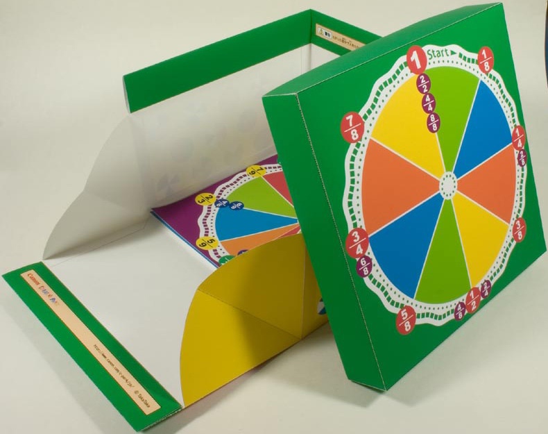Дробный пирог paper model