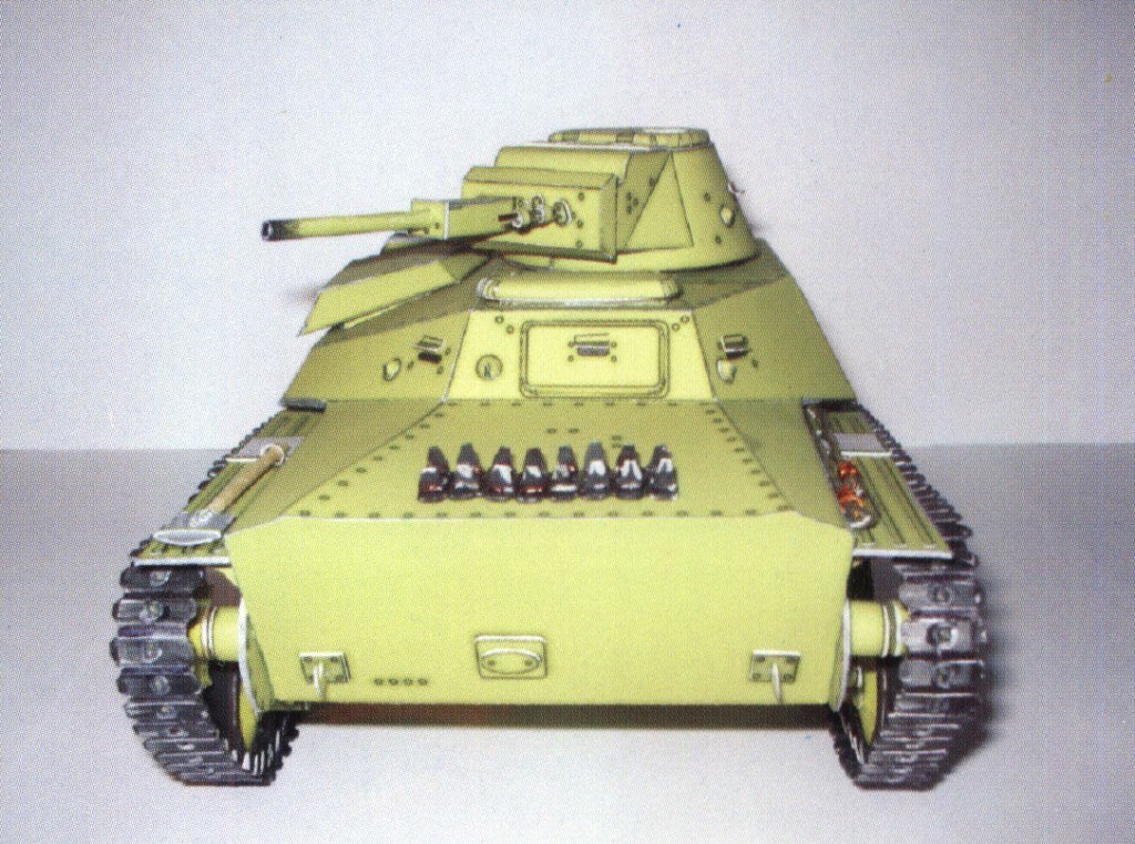 Бумажное моделирование - 22 - Танк Т-30 magazine