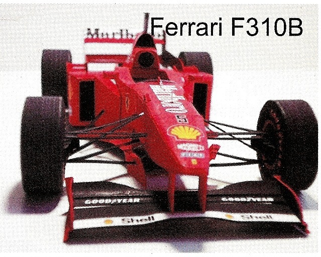 Бумажное моделирование - 98 - Гоночный автомобиль Ferrari F310B magazine