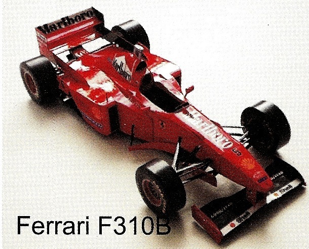 Бумажное моделирование - 98 - Гоночный автомобиль Ferrari F310B magazine
