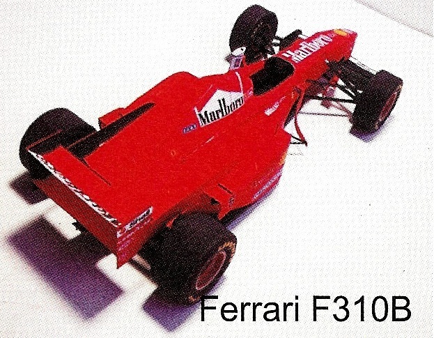 Бумажное моделирование - 98 - Гоночный автомобиль Ferrari F310B magazine