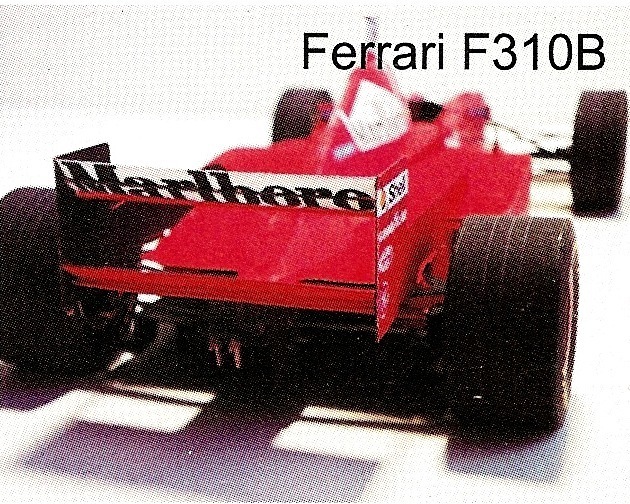 Бумажное моделирование - 98 - Гоночный автомобиль Ferrari F310B magazine