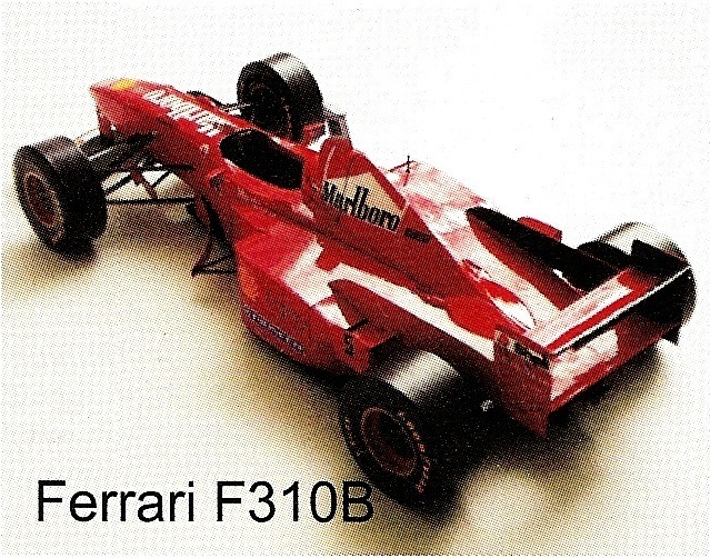 Бумажное моделирование - 98 - Гоночный автомобиль Ferrari F310B magazine