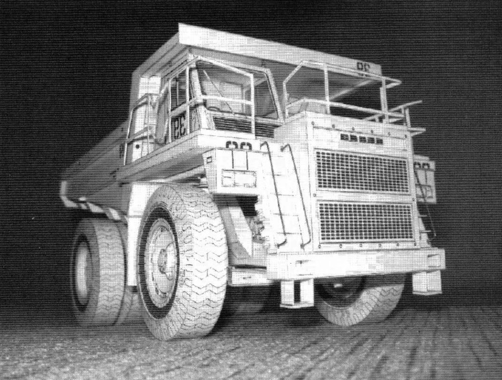Бумажное моделирование - 145 - Карьерный самосвал БелАЗ-7555 magazine