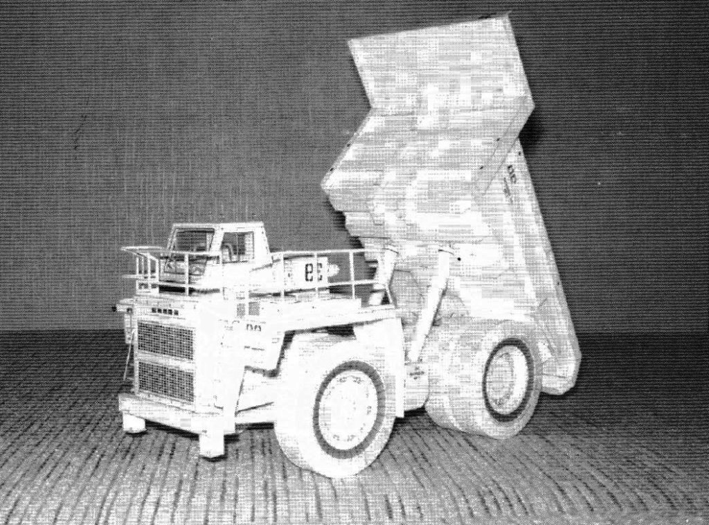 Бумажное моделирование - 145 - Карьерный самосвал БелАЗ-7555 magazine
