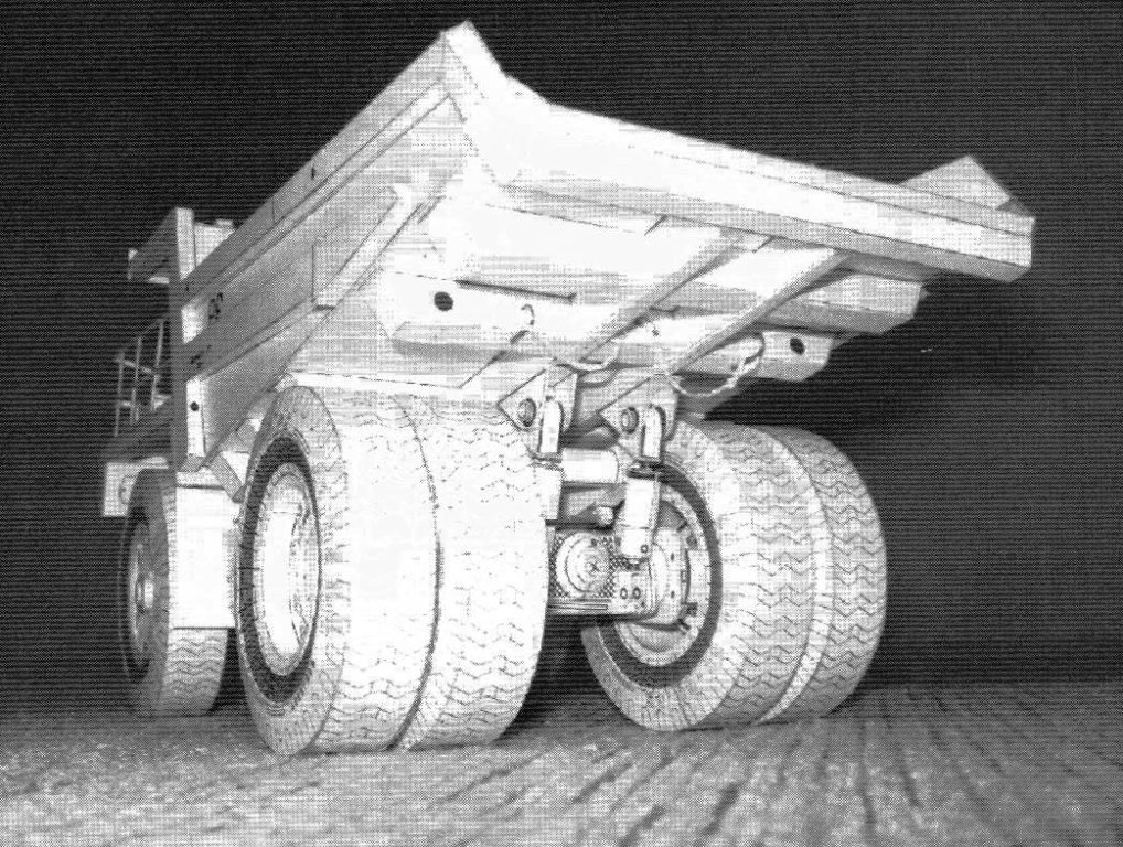 Бумажное моделирование - 145 - Карьерный самосвал БелАЗ-7555 magazine