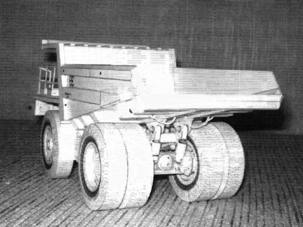 Бумажное моделирование - 145 - Карьерный самосвал БелАЗ-7555 magazine