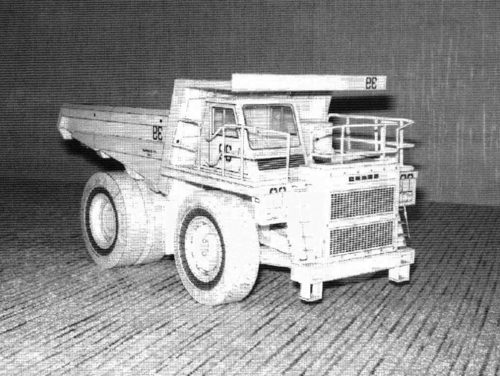 Бумажное моделирование - 145 - Карьерный самосвал БелАЗ-7555 magazine