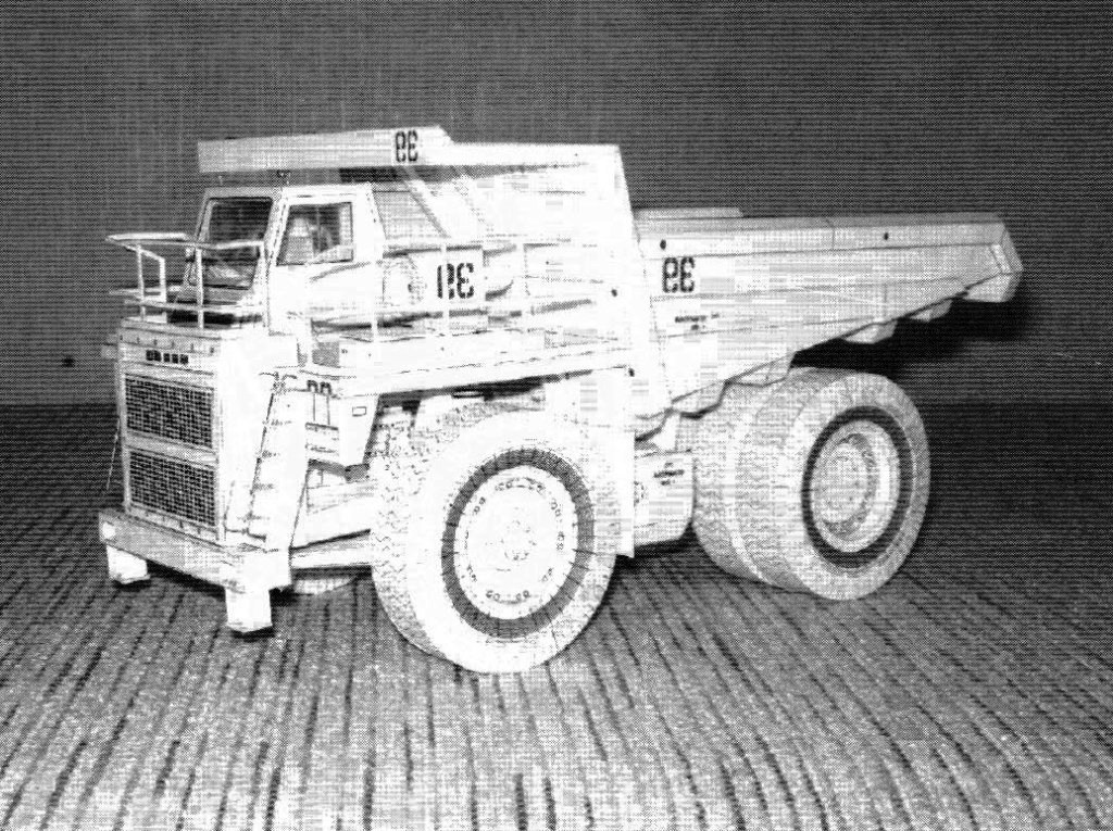 Бумажное моделирование - 145 - Карьерный самосвал БелАЗ-7555 magazine