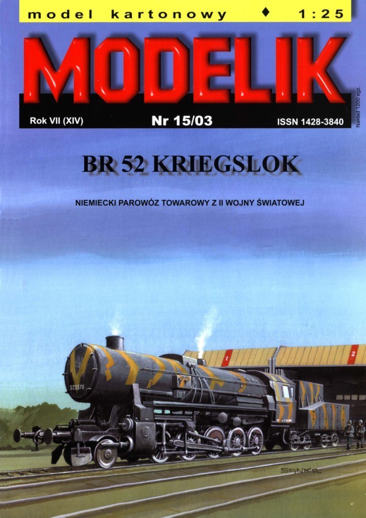 Modelik - 15/2003 - Военный паровоз BR 52