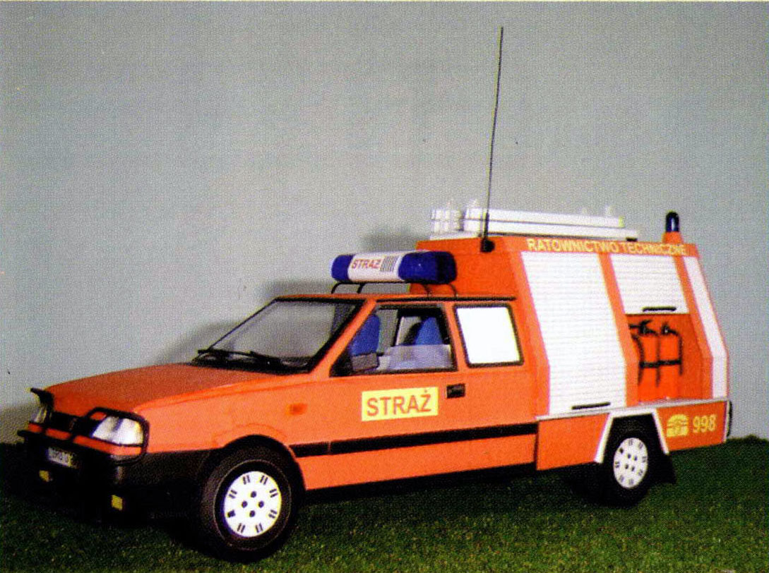 Modelik - 7/2004 - Пожарный автомобиль Polonex Poltruck magazine