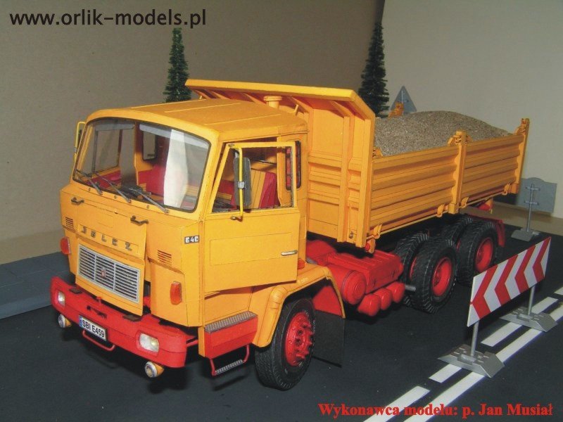 Orlik - 007 - Самосвал Jelcz W640 JS magazine