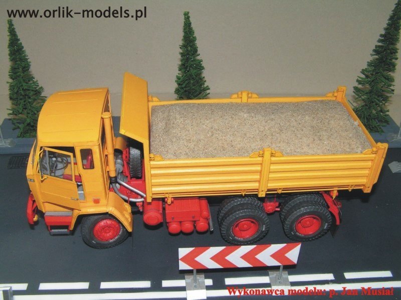 Orlik - 007 - Самосвал Jelcz W640 JS magazine