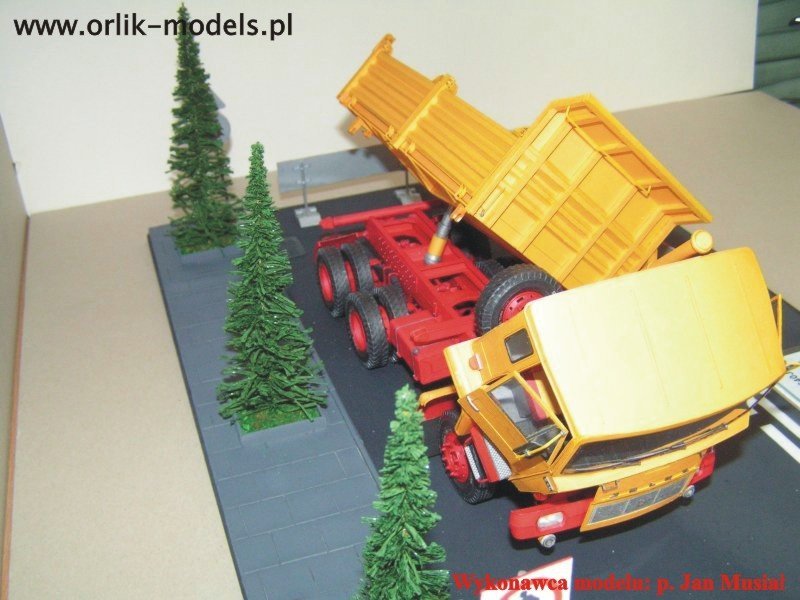 Orlik - 007 - Самосвал Jelcz W640 JS magazine