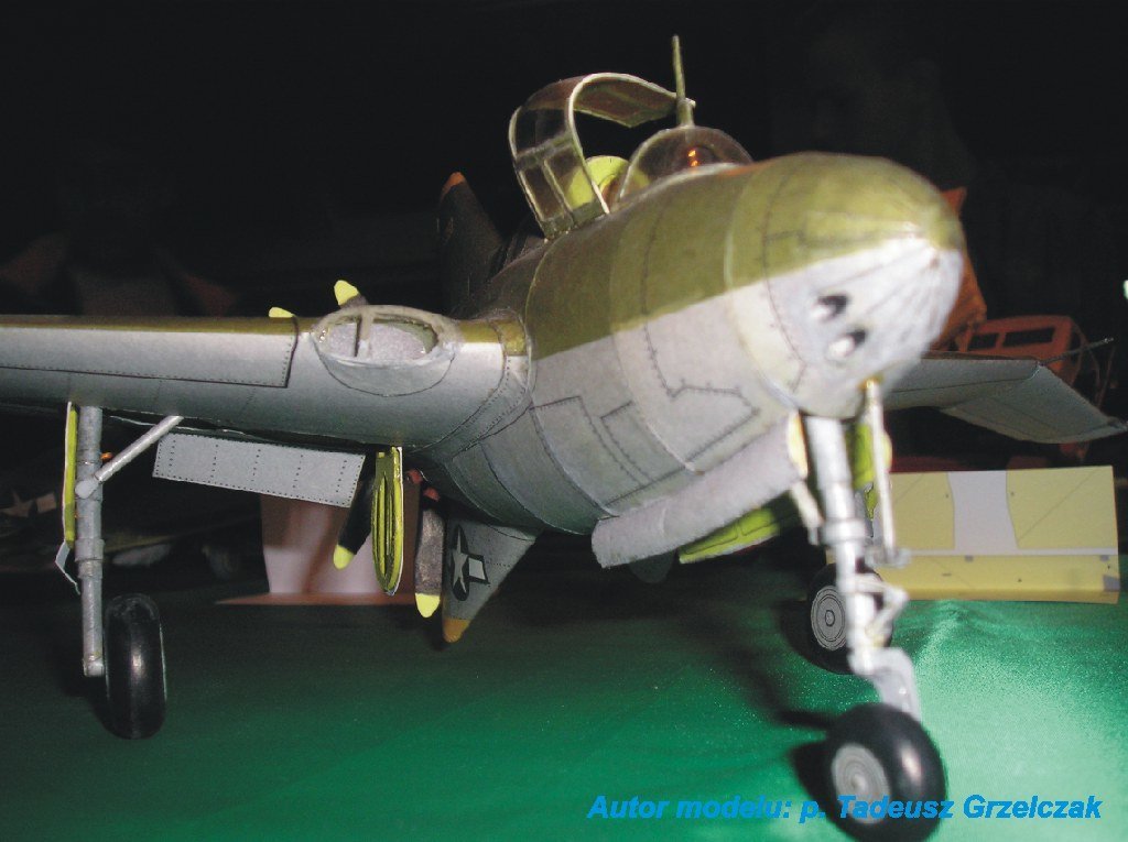 Orlik - 011 - Истребитель-перехватчик Northrop XP-56 Black Bullet magazine