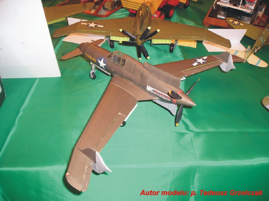 Orlik - 022 - Самолет Curtiss-Wright XP-55 Ascender magazine