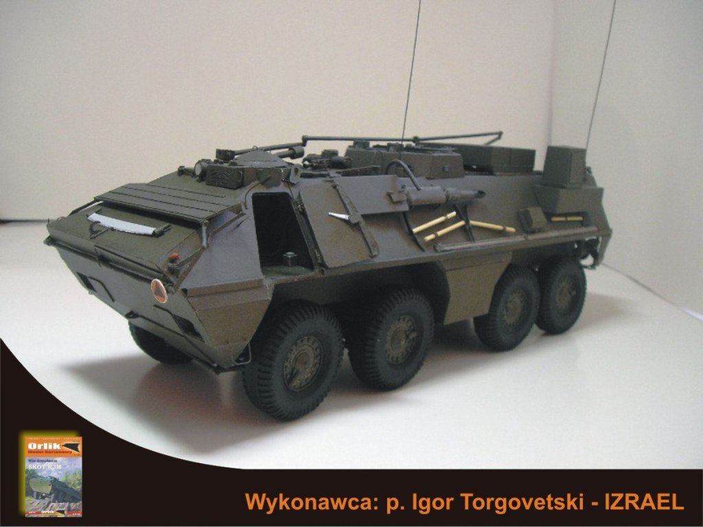 Orlik - 026 - Бронетранспортер SKOT R3M magazine