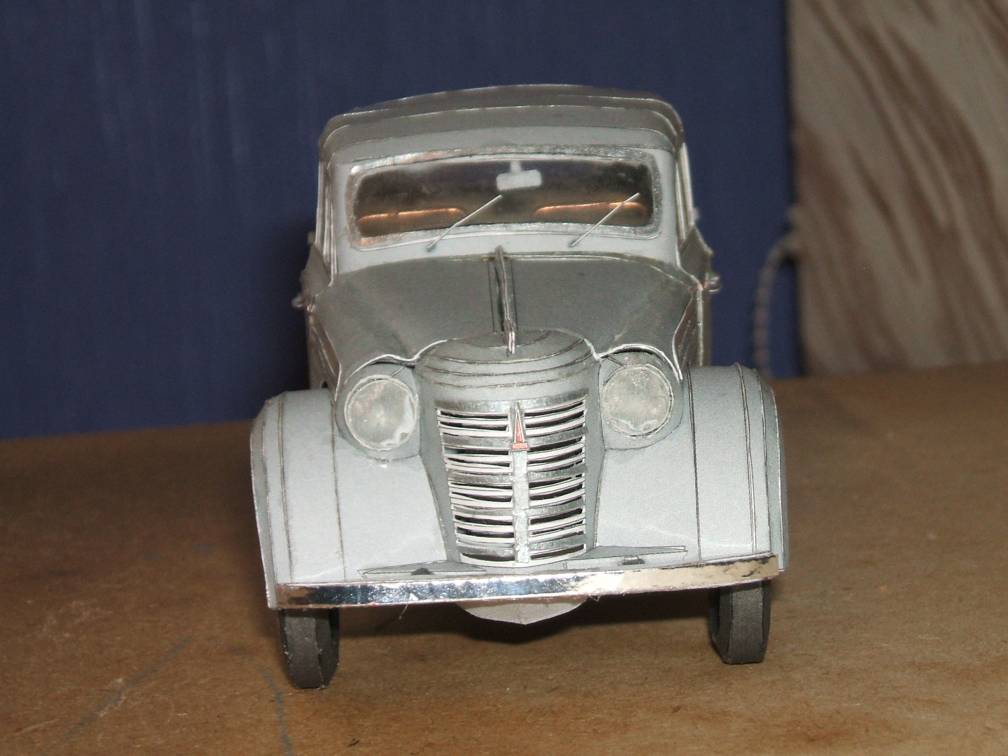 W.M.C. Models - 02/2011 (9) - Автомобиль Москвич-400 / Opel Kadett 1938 magazine