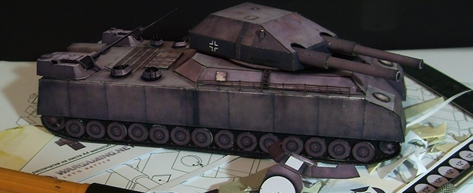 Макет танка - 000 - Танк Landkreuzer P.1000 Ratte magazine