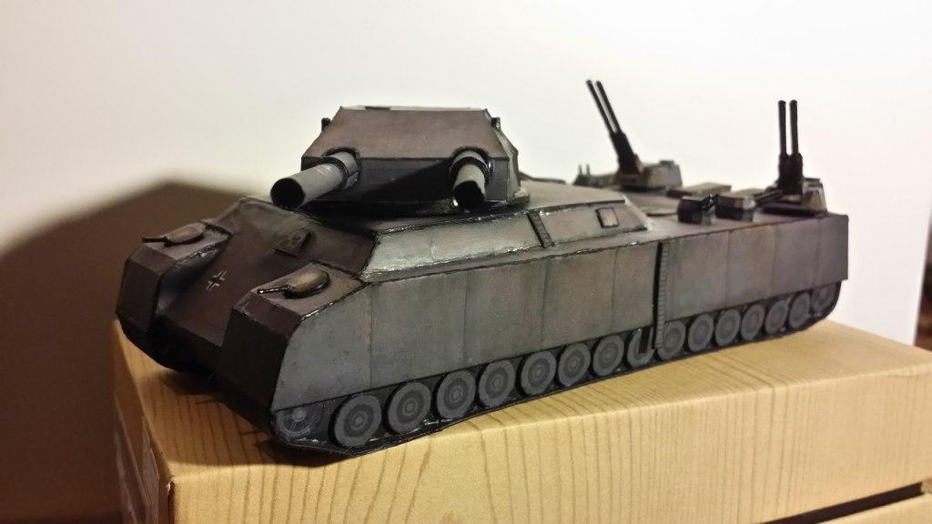 Макет танка - 000 - Танк Landkreuzer P.1000 Ratte magazine