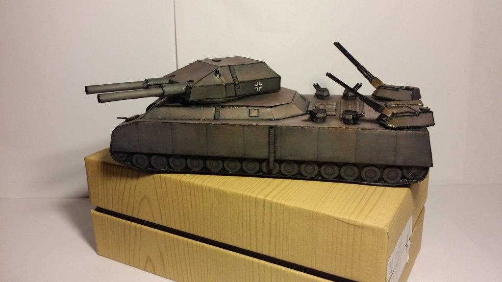 Макет танка - 000 - Танк Landkreuzer P.1000 Ratte magazine