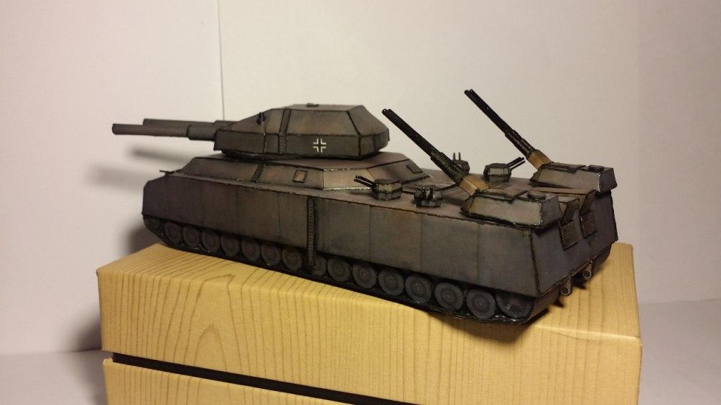 Макет танка - 000 - Танк Landkreuzer P.1000 Ratte magazine