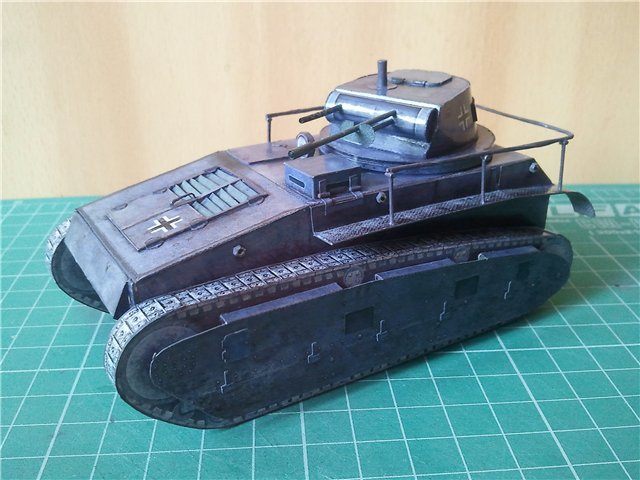 Макет танка - 005 - Танк Leichttraktor magazine