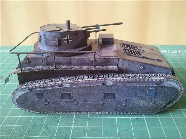 Макет танка - 005 - Танк Leichttraktor magazine