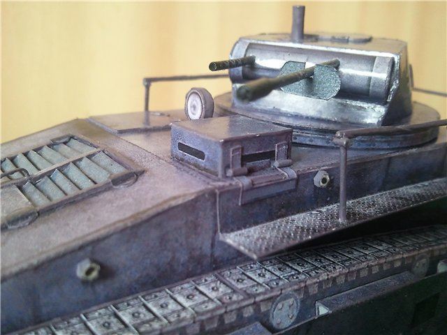 Макет танка - 005 - Танк Leichttraktor magazine