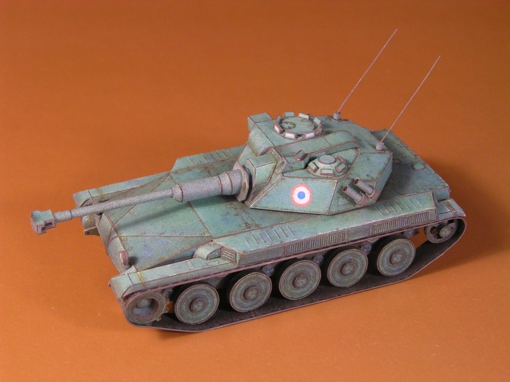 Макет танка - 018 - Танк ELC AMX magazine