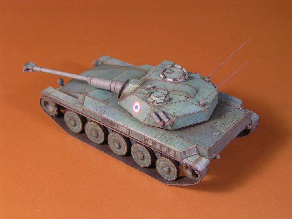 Макет танка - 018 - Танк ELC AMX magazine