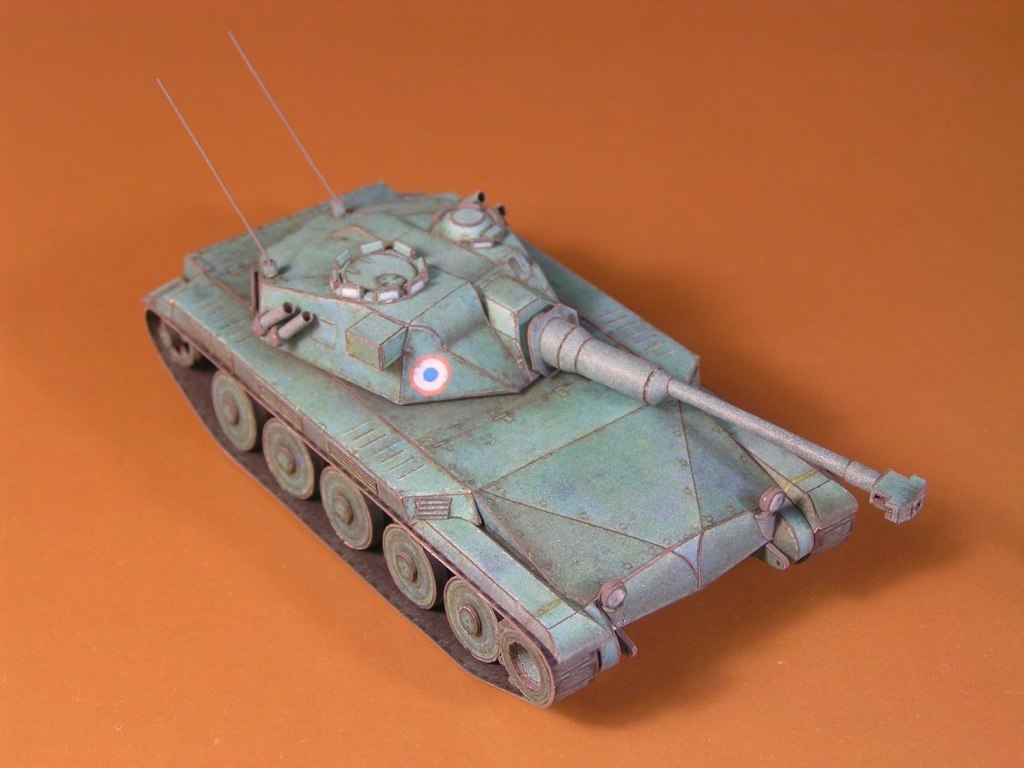 Макет танка - 018 - Танк ELC AMX magazine