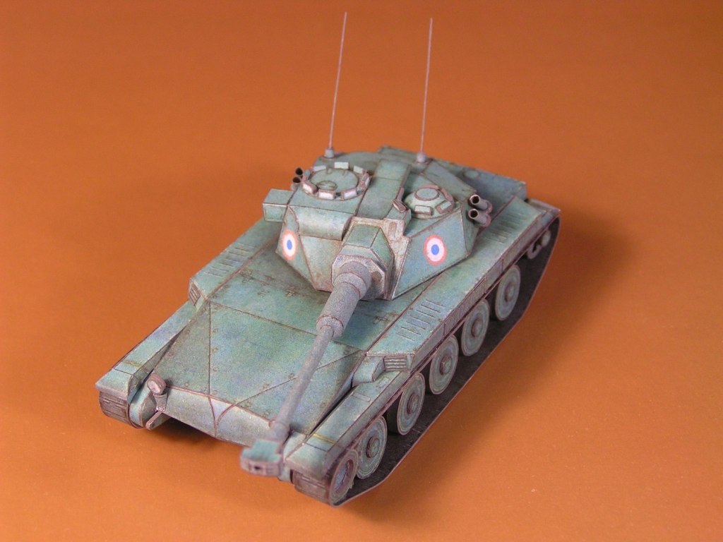 Макет танка - 018 - Танк ELC AMX magazine