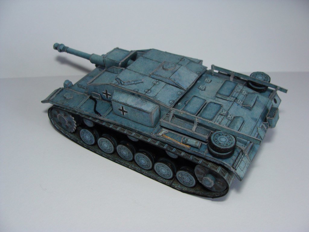 Макет танка - 024/1 - Самоходная установка StuG III magazine